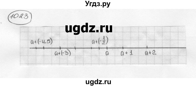 ГДЗ (Решебник №3) по математике 6 класс Н.Я. Виленкин / номер / 1023