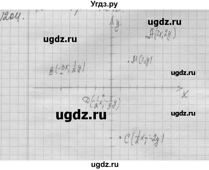 ГДЗ (Решебник №2 к учебнику 2015) по алгебре 7 класс Ю.Н. Макарычев / номер номер / 1204