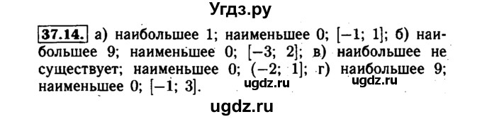 ГДЗ (Решебник №1 к задачнику 2015) по алгебре 7 класс (Учебник, Задачник) А.Г. Мордкович / §37 / 37.14