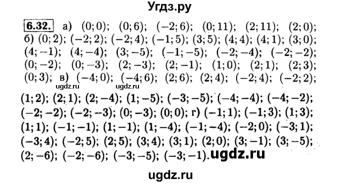 ГДЗ (Решебник №1 к задачнику 2015) по алгебре 7 класс (Учебник, Задачник) А.Г. Мордкович / §6 / 6.32