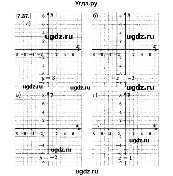 ГДЗ (Решебник №1 к задачнику 2015) по алгебре 7 класс (Учебник, Задачник) А.Г. Мордкович / §7 / 7.37
