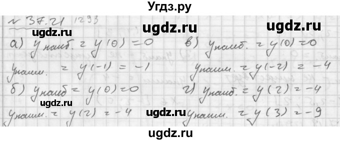 ГДЗ (Решебник №2 к задачнику 2015) по алгебре 7 класс (Учебник, Задачник) А.Г. Мордкович / §37 / 37.21