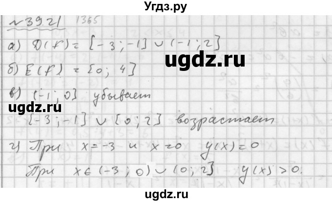 ГДЗ (Решебник №2 к задачнику 2015) по алгебре 7 класс (Учебник, Задачник) А.Г. Мордкович / §39 / 39.21