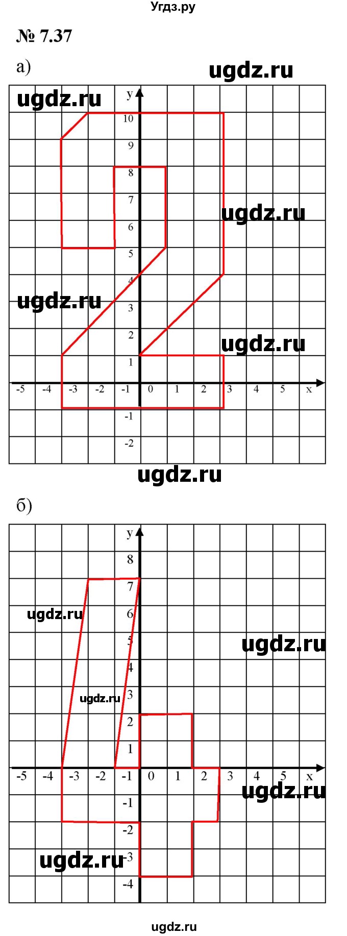 ГДЗ (Решебник к задачнику 2021) по алгебре 7 класс (Учебник, Задачник) А.Г. Мордкович / §7 / 7.37