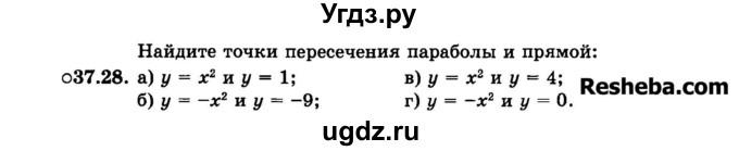 ГДЗ (Задачник 2015) по алгебре 7 класс (Учебник, Задачник) А.Г. Мордкович / §37 / 37.28