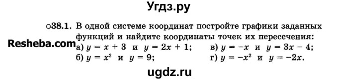 ГДЗ (Задачник 2015) по алгебре 7 класс (Учебник, Задачник) А.Г. Мордкович / §38 / 38.1