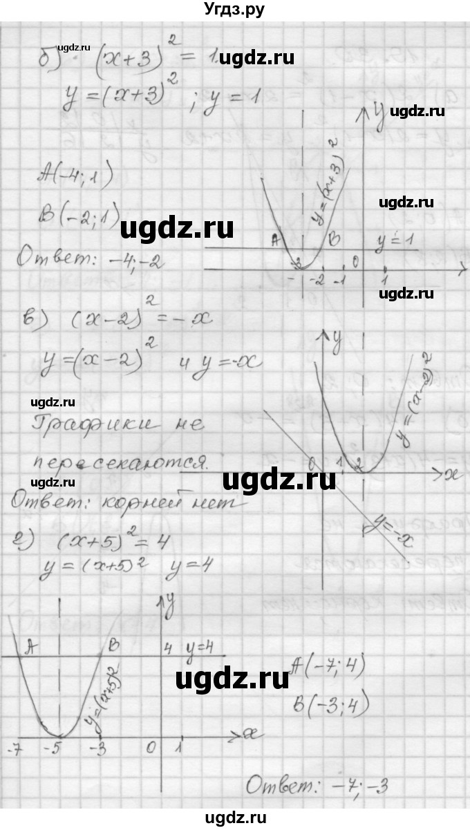 ГДЗ (Решебник №1 к задачнику 2015) по алгебре 8 класс (Учебник, Задачник) Мордкович А.Г. / §19 / 19.29(продолжение 2)