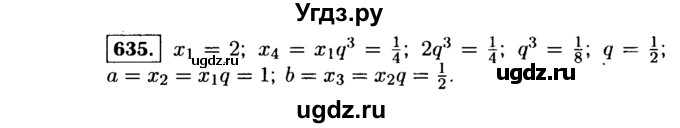 ГДЗ (Решебник №1 к учебнику 2015) по алгебре 9 класс Ю.Н. Макарычев / номер / 635