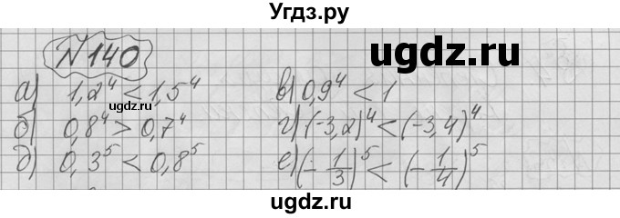 ГДЗ (Решебник №2 к учебнику 2015) по алгебре 9 класс Ю.Н. Макарычев / номер / 140