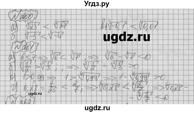 ГДЗ (Решебник №2 к учебнику 2015) по алгебре 9 класс Ю.Н. Макарычев / номер / 260