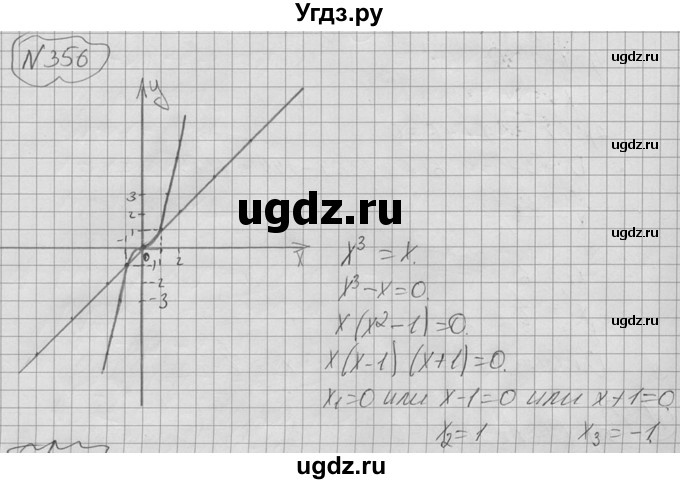 ГДЗ (Решебник №2 к учебнику 2015) по алгебре 9 класс Ю.Н. Макарычев / номер / 356