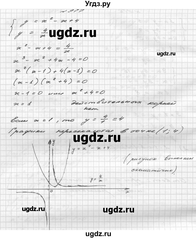 ГДЗ (Решебник №2 к учебнику 2015) по алгебре 9 класс Ю.Н. Макарычев / номер / 977