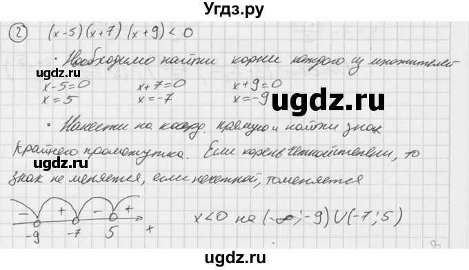 ГДЗ (Решебник №2 к учебнику 2015) по алгебре 9 класс Ю.Н. Макарычев / контрольные вопросы / §6 / 2
