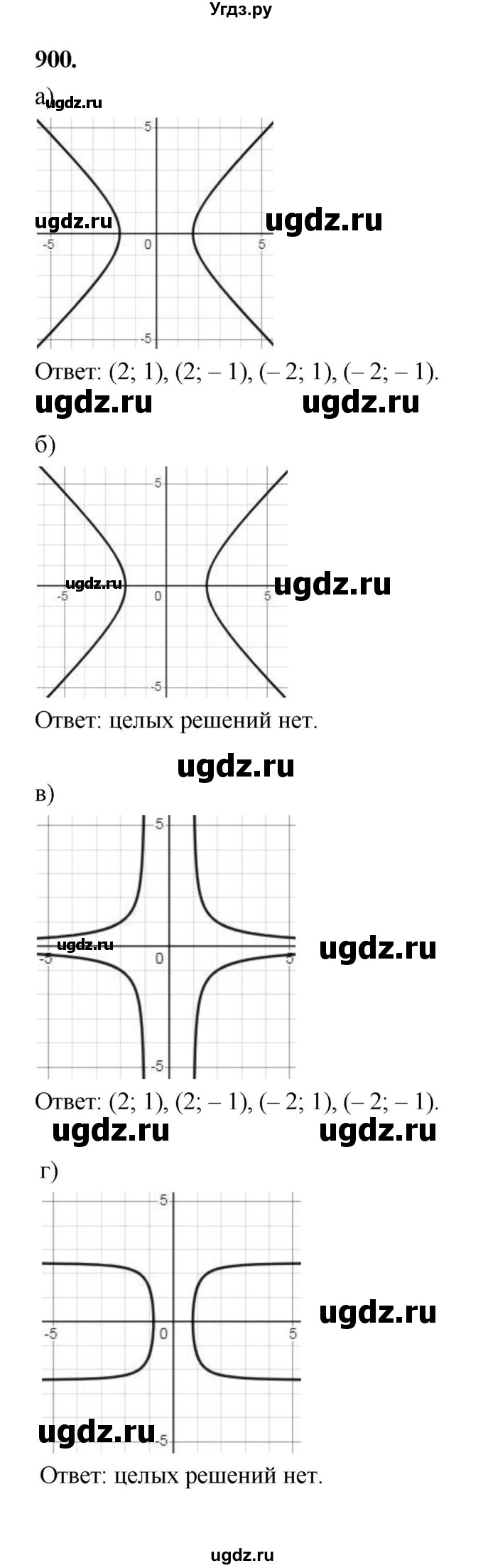 ГДЗ (Решебник к учебнику 2023) по алгебре 9 класс Ю.Н. Макарычев / номер / 900