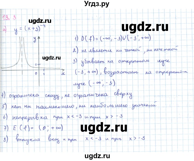 ГДЗ (Решебник к задачнику 2019) по алгебре 9 класс (Учебник, Задачник) Мордкович А.Г. / § 13 / 13.3