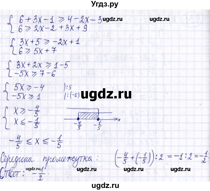 ГДЗ (Решебник к задачнику 2021) по алгебре 9 класс (Учебник, Задачник) Мордкович А.Г. / § 4 / 4.31(продолжение 2)
