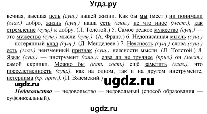 ГДЗ (Решебник №2) по русскому языку 8 класс Т.А. Ладыженская / упражнение номер / 116(продолжение 2)