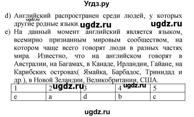 ГДЗ (Решебник №1) по английскому языку 7 класс (Enjoy English) М.З. Биболетова / unit 2 / section 1-9 / 20(продолжение 2)