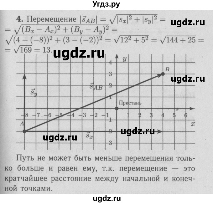 ГДЗ (Решебник №3 к учебнику 2009 (синий учебник)) по физике 9 класс Перышкин А.В. / задача / 4