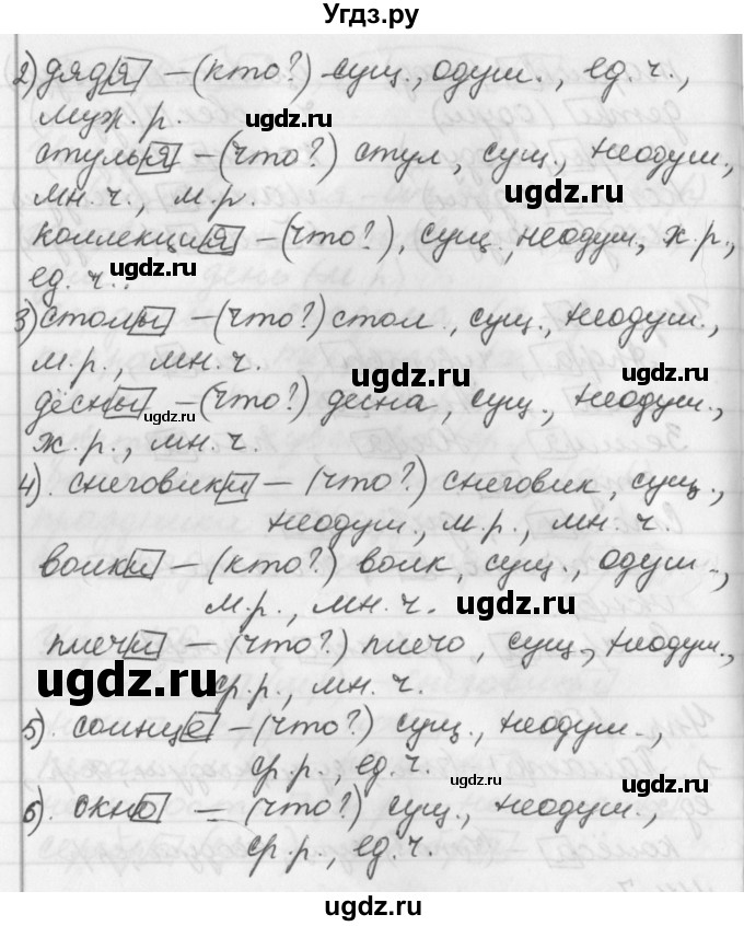 ГДЗ (Решебник №1) по русскому языку 3 класс Р.Н. Бунеев / упражнение / 258(продолжение 2)