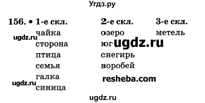 ГДЗ (решебник №2) по русскому языку 4 класс Е.С. Грабчикова / часть 1 / 156