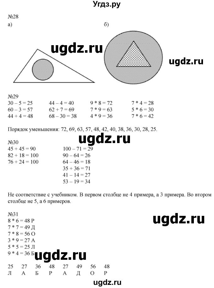 ГДЗ (Решебник к учебнику 2016) по математике 2 класс Рудницкая В.Н. / часть 2 (страница) / 60