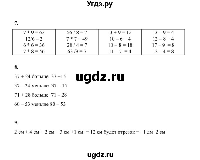 ГДЗ (Решебник к учебнику 2023) по математике 2 класс Рудницкая В.Н. / часть 2 (страница) / 135(продолжение 2)