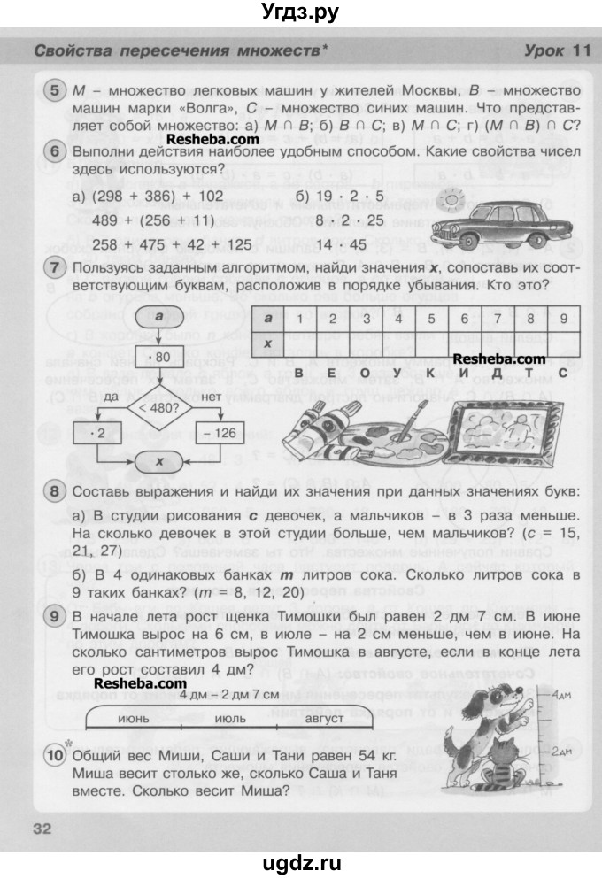 ГДЗ (Учебник) по математике 3 класс Петерсон Л.Г / часть 1. страница / 32