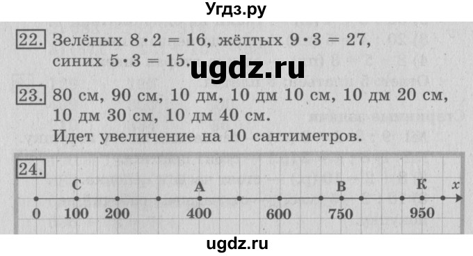 ГДЗ (Решебник №2) по математике 3 класс В.Н. Рудницкая / часть 1. страница / 99