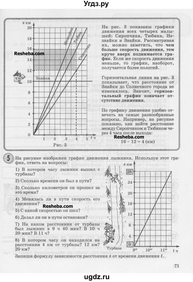 ГДЗ (Учебник) по математике 4 класс Петерсон Л.Г. / часть 3. страница / 71