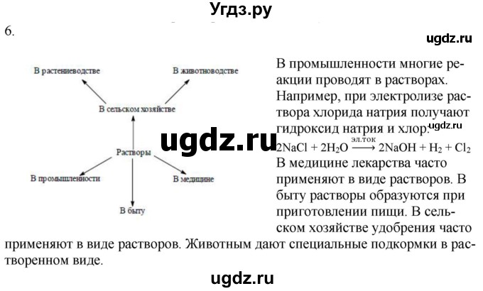 ГДЗ (Решебник) по химии 8 класс Кузнецова Н.Е. / параграф / § 24 / 6