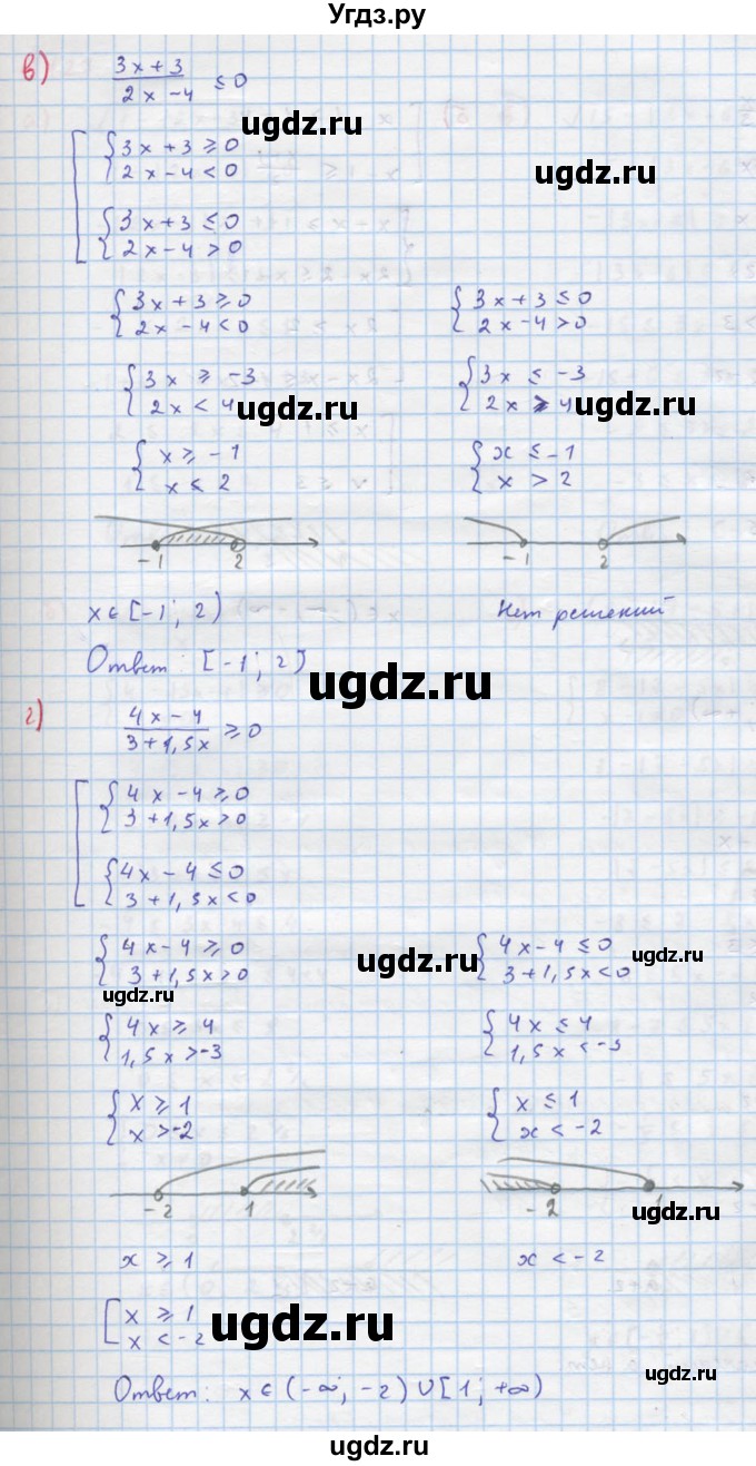 ГДЗ (Решебник к учебнику 2018) по алгебре 8 класс Ю.Н. Макарычев / упражнение / 1124(продолжение 2)