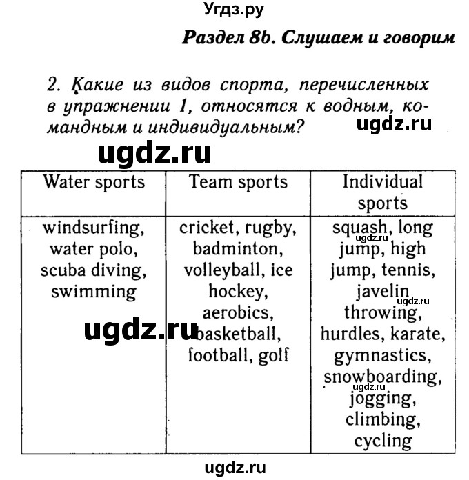 Решебник 2016 №2 ГДЗ (Решебник 2016 №2) по английскому языку 8 класс (spotlight) Ваулина Ю.Е. / страница / 124