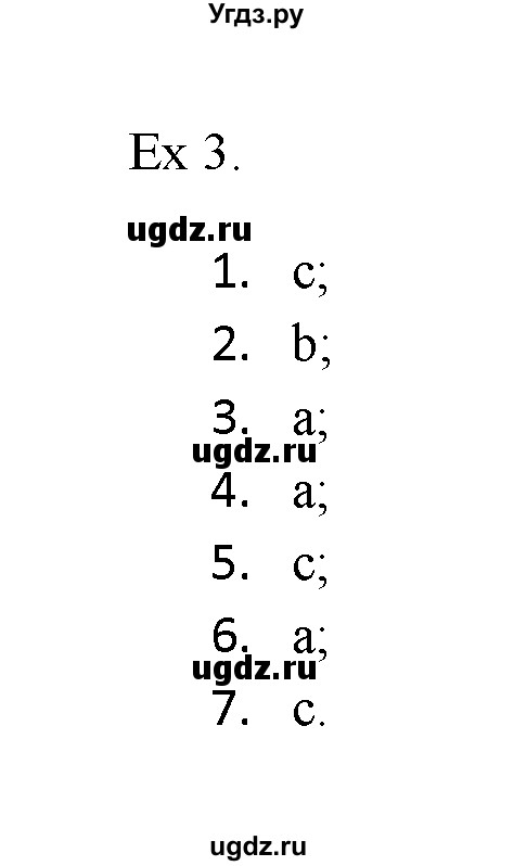 ГДЗ (Решебник) по английскому языку 11 класс (Starlight) Баранова К.М. / module 1 / unit 1.7 / 3