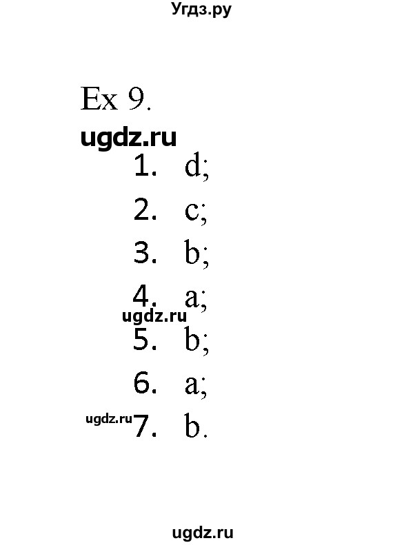 ГДЗ (Решебник) по английскому языку 11 класс (Starlight) Баранова К.М. / module 4 / unit 4.2 / 9