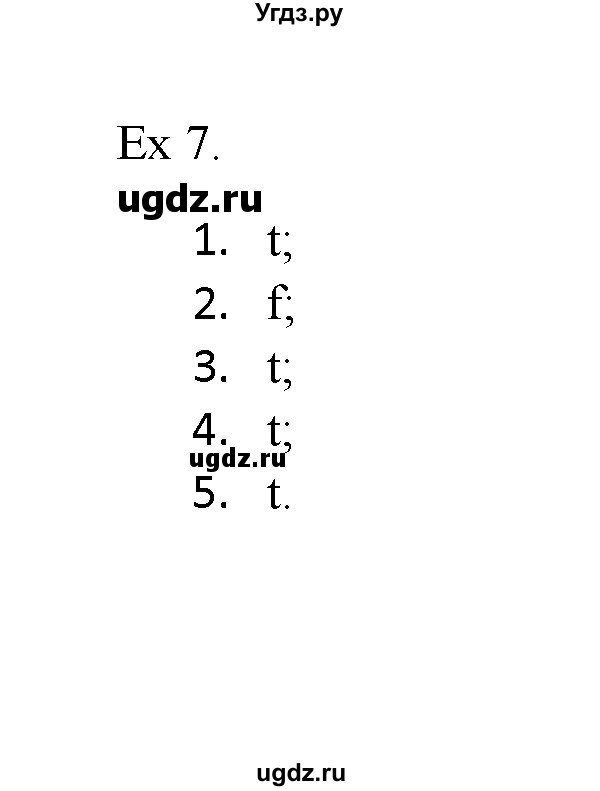 ГДЗ (Решебник) по английскому языку 11 класс (Starlight) Баранова К.М. / module 4 / unit 4.3 / 7