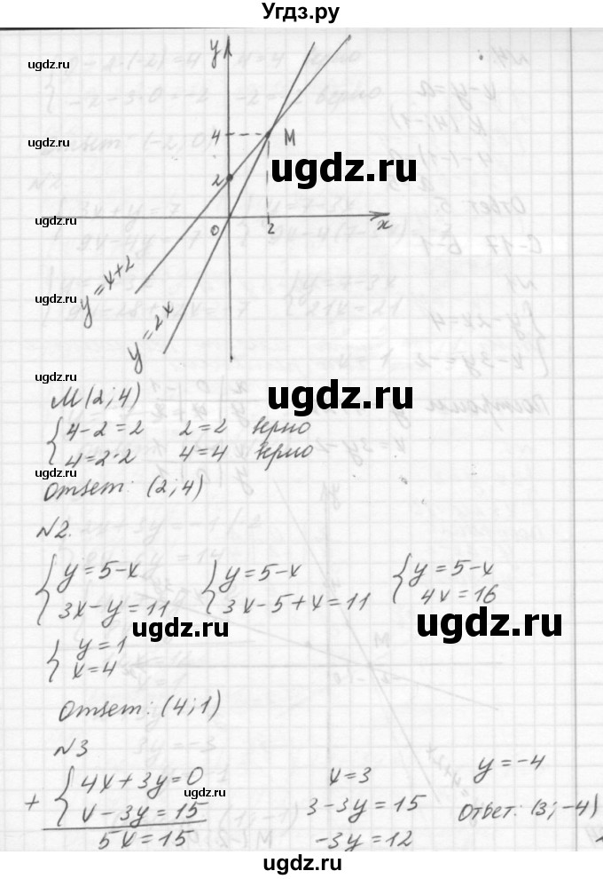 ГДЗ (решебник №2) по алгебре 7 класс (самостоятельные и контрольные работы) А.П. Ершова / алгебра / самостоятельная работа / C-17 / А2(продолжение 2)