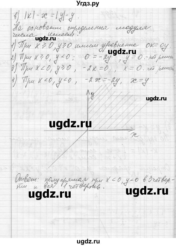 ГДЗ (Решебник к учебнику 2013) по алгебре 7 класс Ю.Н. Макарычев / упражнение / 1397(продолжение 2)