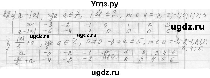ГДЗ (Решебник к учебнику 2013) по алгебре 7 класс Ю.Н. Макарычев / упражнение / 82