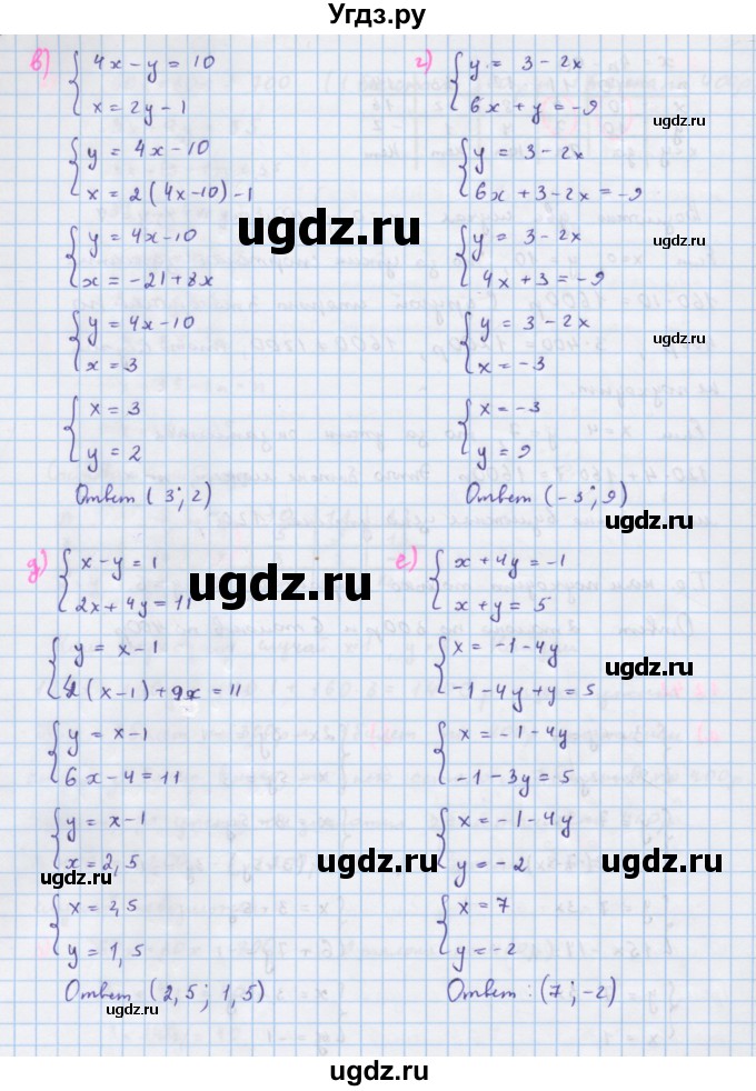 ГДЗ (Решебник к учебнику 2018) по алгебре 7 класс Ю.Н. Макарычев / упражнение / 1242(продолжение 2)