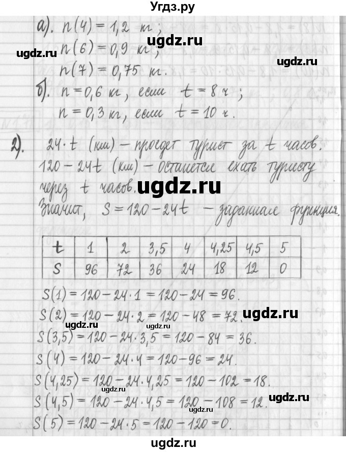 ГДЗ (Решебник) по алгебре 7 класс Г. К. Муравин / упражнение / 178(продолжение 3)