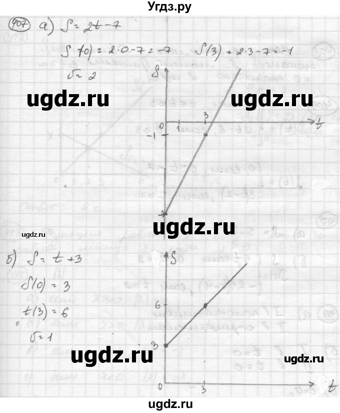ГДЗ (Решебник к учебнику 2015) по алгебре 8 класс С.М. Никольский / номер / 407