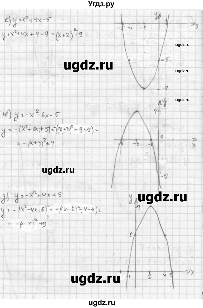 ГДЗ (Решебник к учебнику 2015) по алгебре 8 класс С.М. Никольский / номер / 478(продолжение 3)