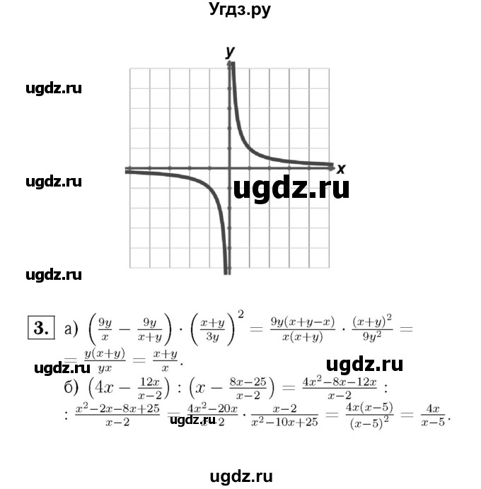 ГДЗ (Решебник №2) по алгебре 8 класс (самостоятельные и контрольные работы, геометрия) А.П. Ершова / алгебра / контрольная работа / К-2 / В2(продолжение 2)