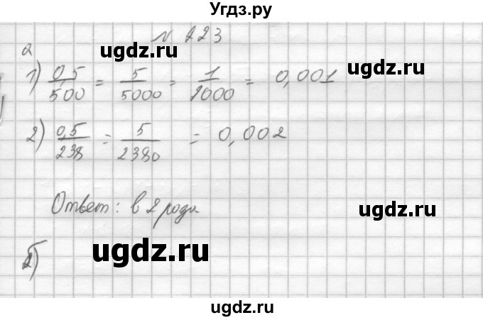 ГДЗ (Решебник к учебнику 2014) по алгебре 8 класс Г.В. Дорофеев / упражнение / 223