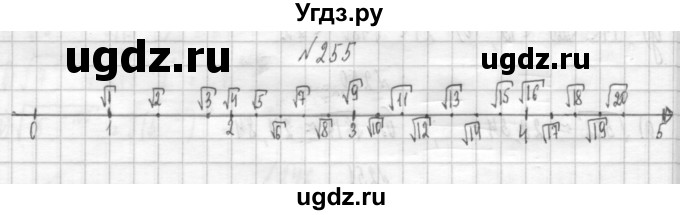 ГДЗ (Решебник к учебнику 2014) по алгебре 8 класс Г.В. Дорофеев / упражнение / 255