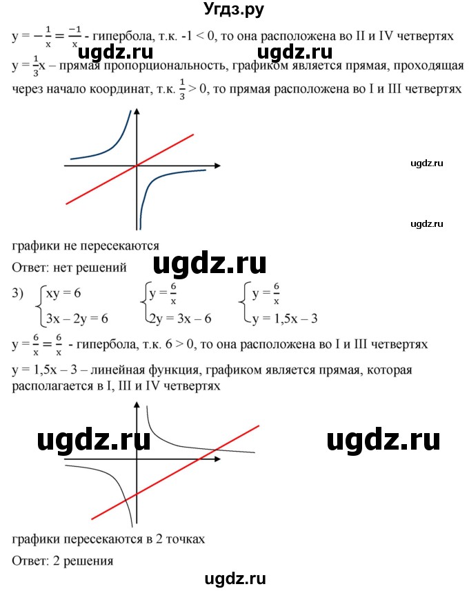 ГДЗ (Решебник к учебнику 2019) по алгебре 8 класс А.Г. Мерзляк / номер / 335(продолжение 2)