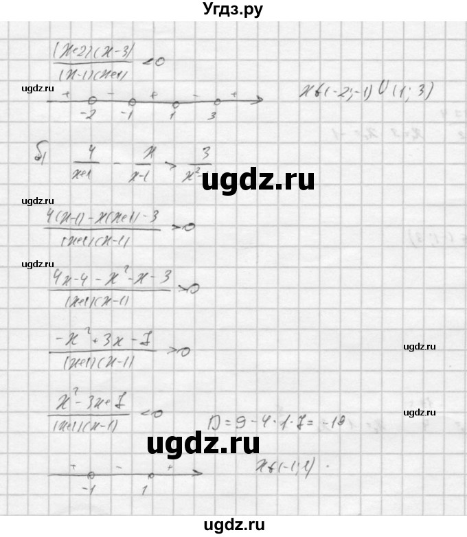 ГДЗ (Решебник к учебнику 2016) по алгебре 9 класс С.М. Никольский / номер / 1095(продолжение 2)