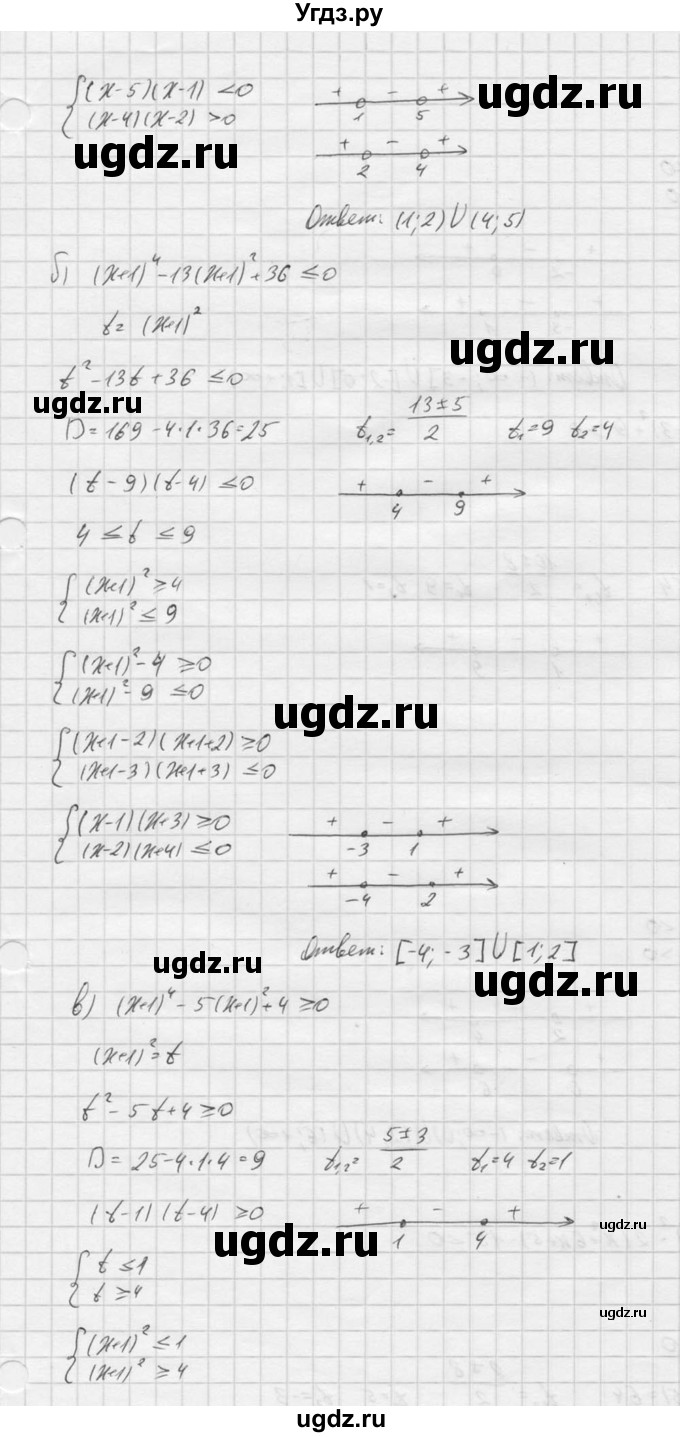 ГДЗ (Решебник к учебнику 2016) по алгебре 9 класс С.М. Никольский / номер / 179(продолжение 2)