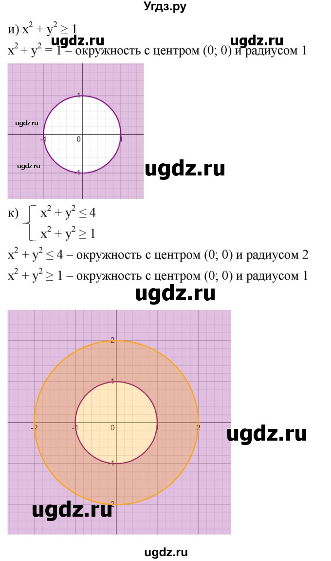 ГДЗ (Решебник к учебнику 2022) по алгебре 9 класс С.М. Никольский / номер / 1030(продолжение 5)